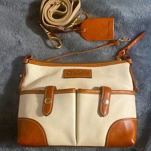 Dooney & Bourke Genuine Florentine Vacchetta Crossbody